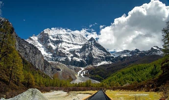 稻城亚丁风景区,风景如画迷人呀!
