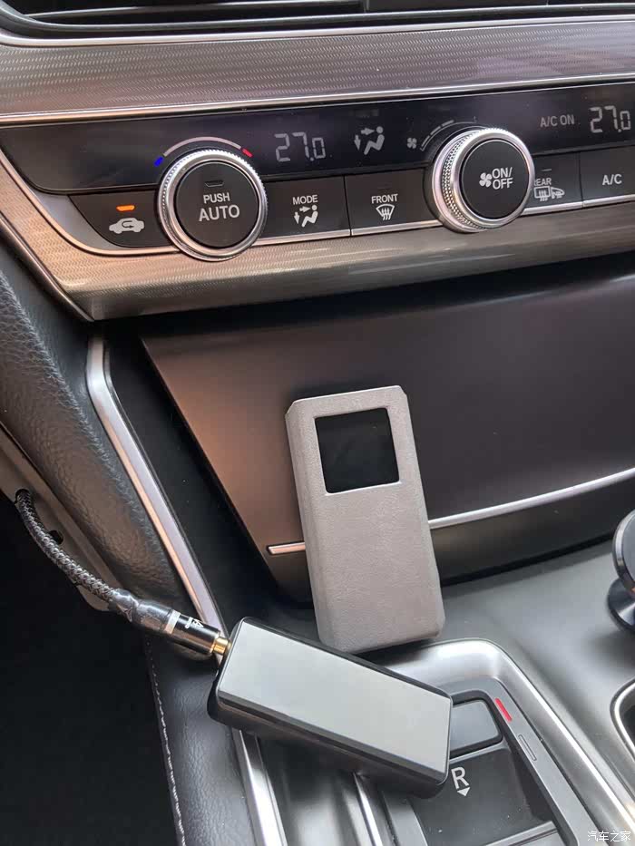 【图】2018款雅阁 七寸按键屏开通aux功能,附注解,绕开了原车音频解码