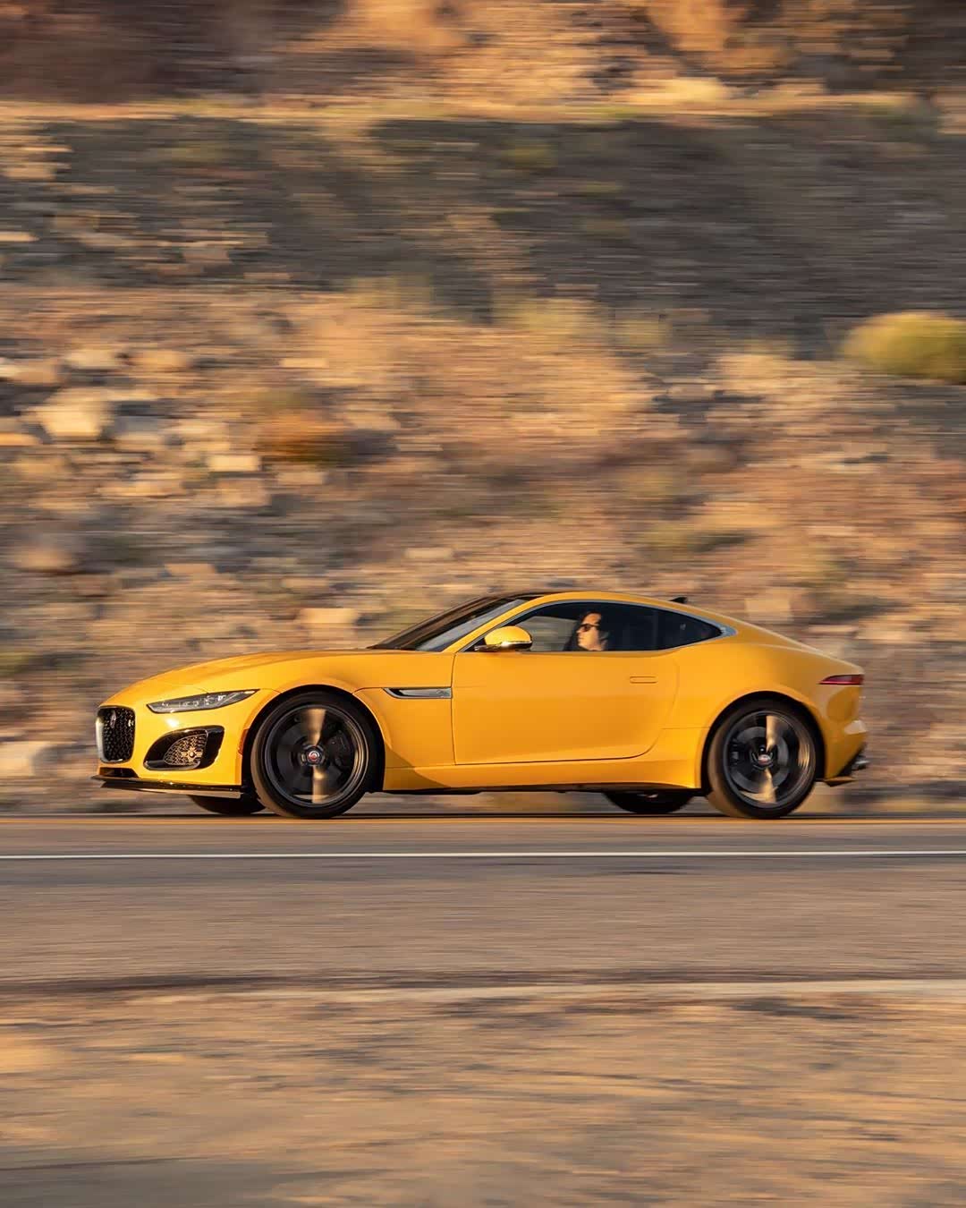 jaguarftype新款的还没见过上路的