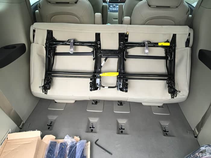 gl8的第三排可以自己拆么?