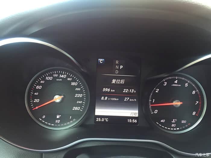 【图】奔驰C200L油耗你们多少啊?