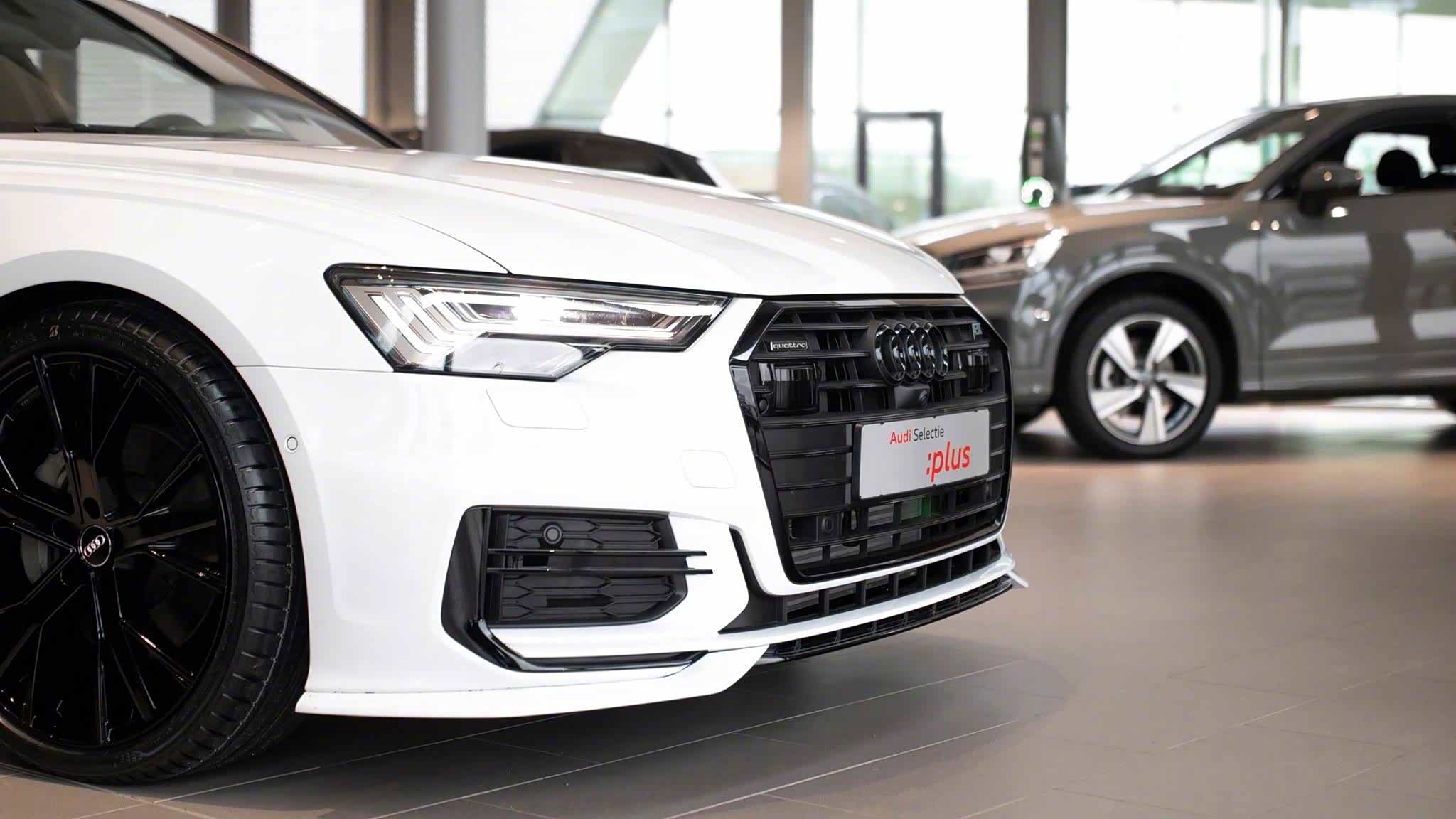 新款的奥迪a6 外观漂亮,尾部设计更合理