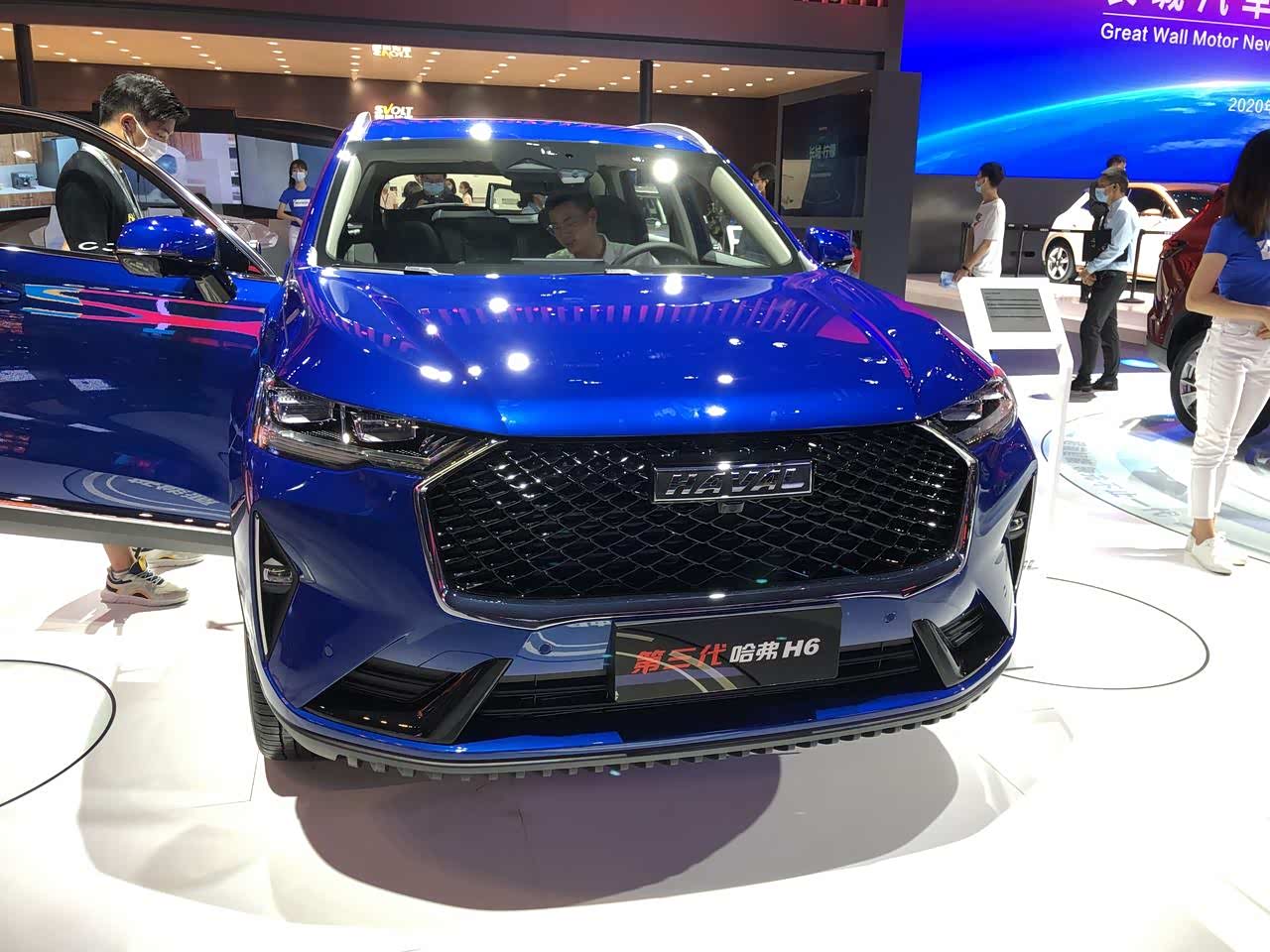 全新哈弗h6车展亮相