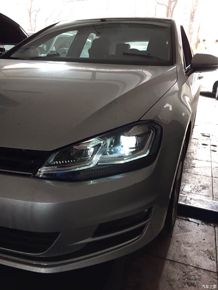 【图】升级7.5大灯总成_高尔夫论坛_汽车之家论坛