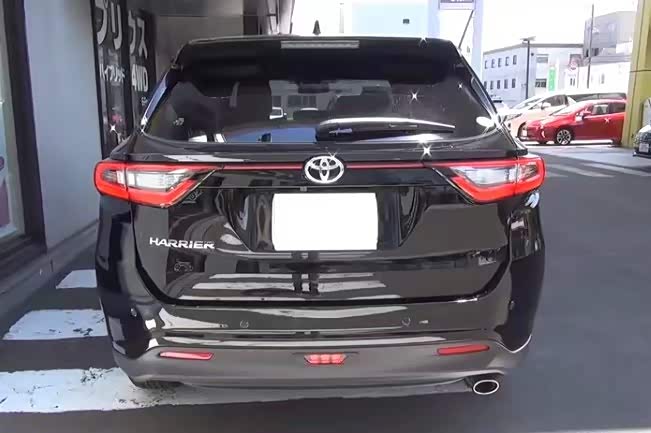 日本销售的鹰头标车型它就是丰田harrier