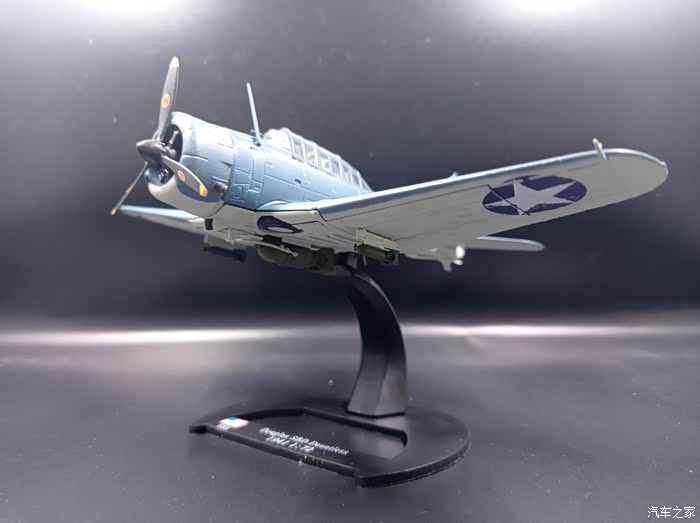 模型欣赏sbd无畏式俯冲轰炸机