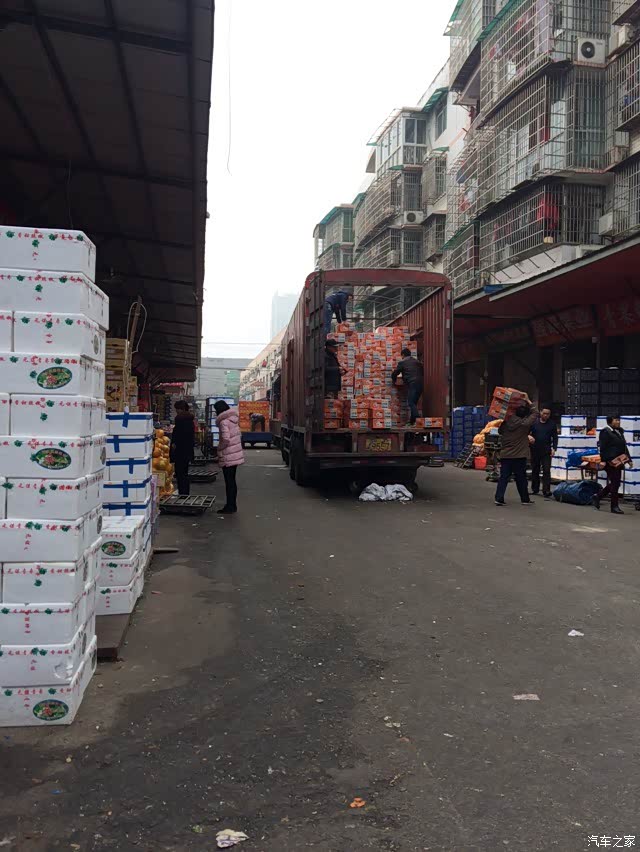 吃货的心 开着小三逛红星水果批发市场
