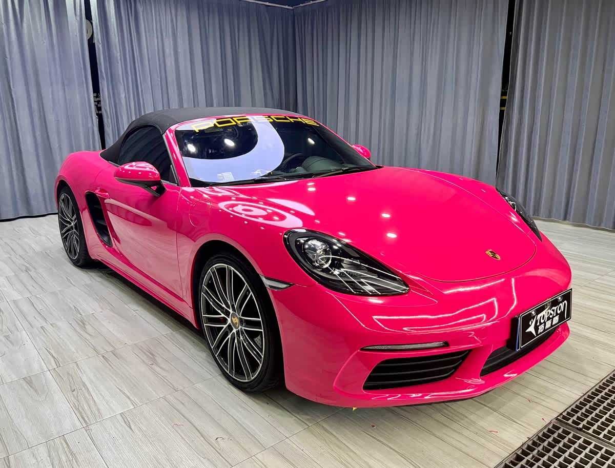 保时捷718改色案例