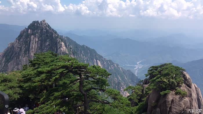 江西论坛征文自驾黄山最高峰莲花峰
