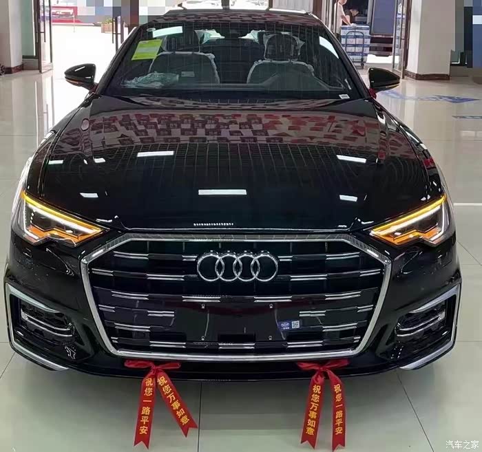 包牌包税36万提的全新奥迪a6太香了