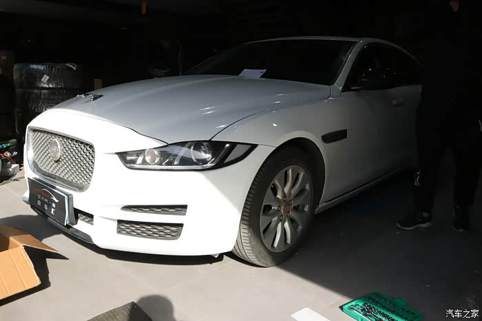 首都18款捷豹xel升级原厂全液晶仪表盘作业分享北京一老郭