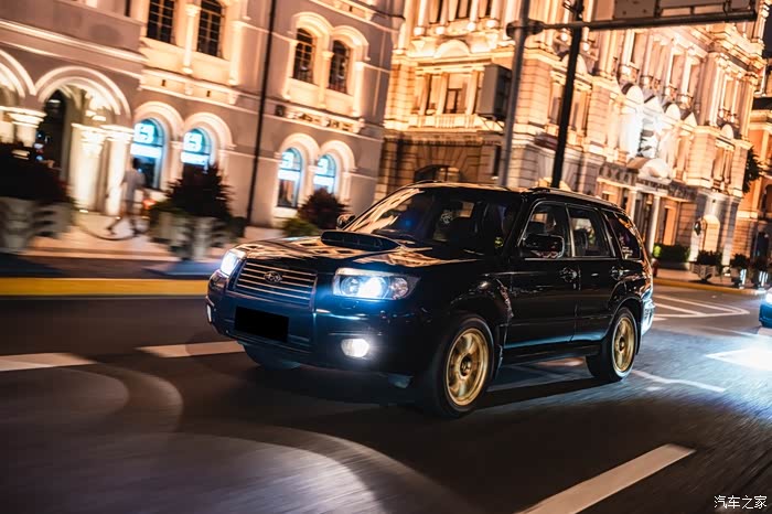 【图】魔都夜跑 | subaru forester(sg9)_森林人论坛_汽车之家论坛