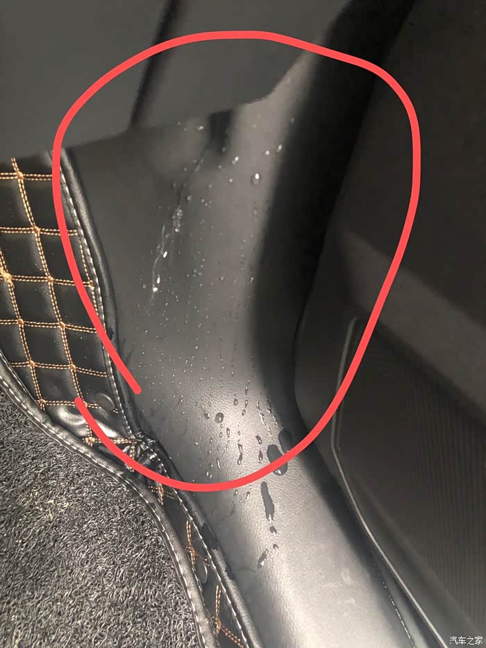 新q3提车20天,天窗漏水!