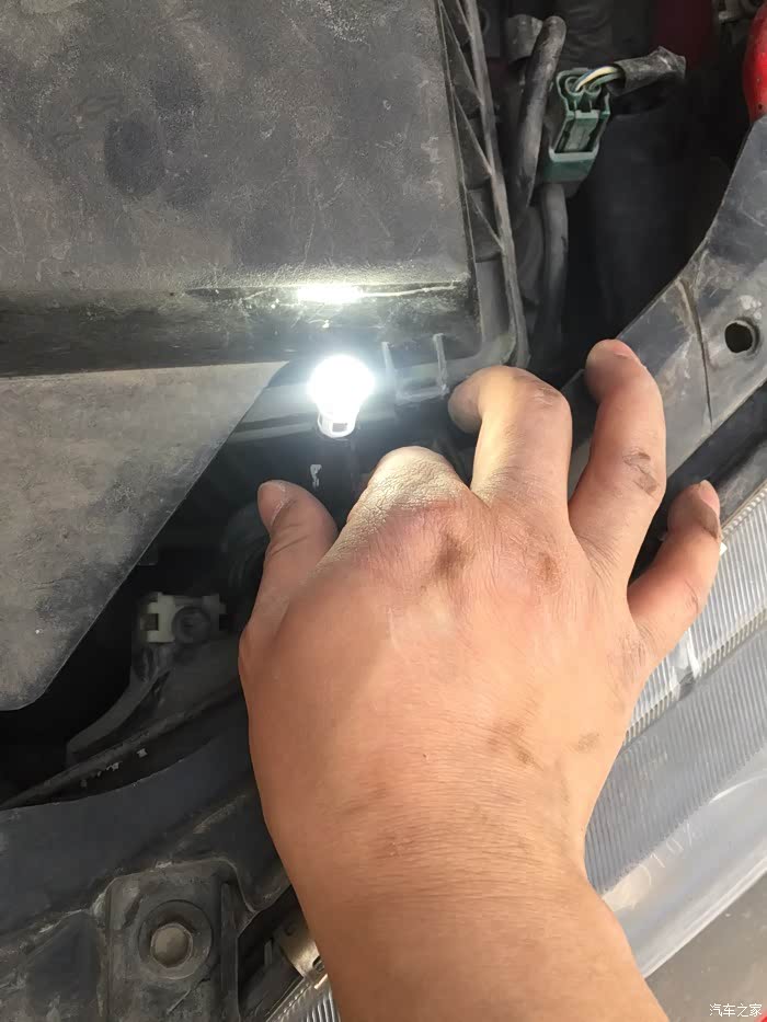 自己动手更换led示宽灯