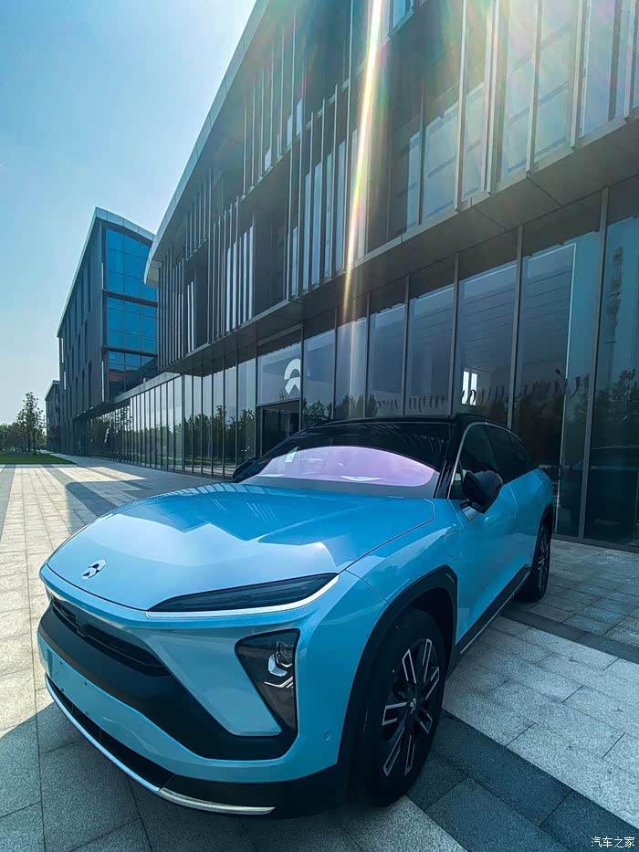 深圳提蔚来es6同温层蓝提车篇