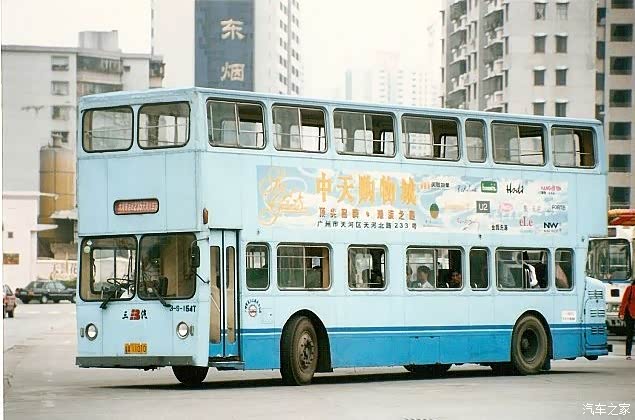 时代的印记广州90年代的双层巴士