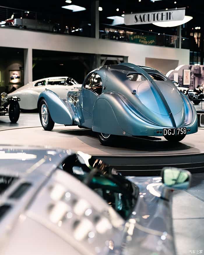 布加迪type57scatlantic经典帅气