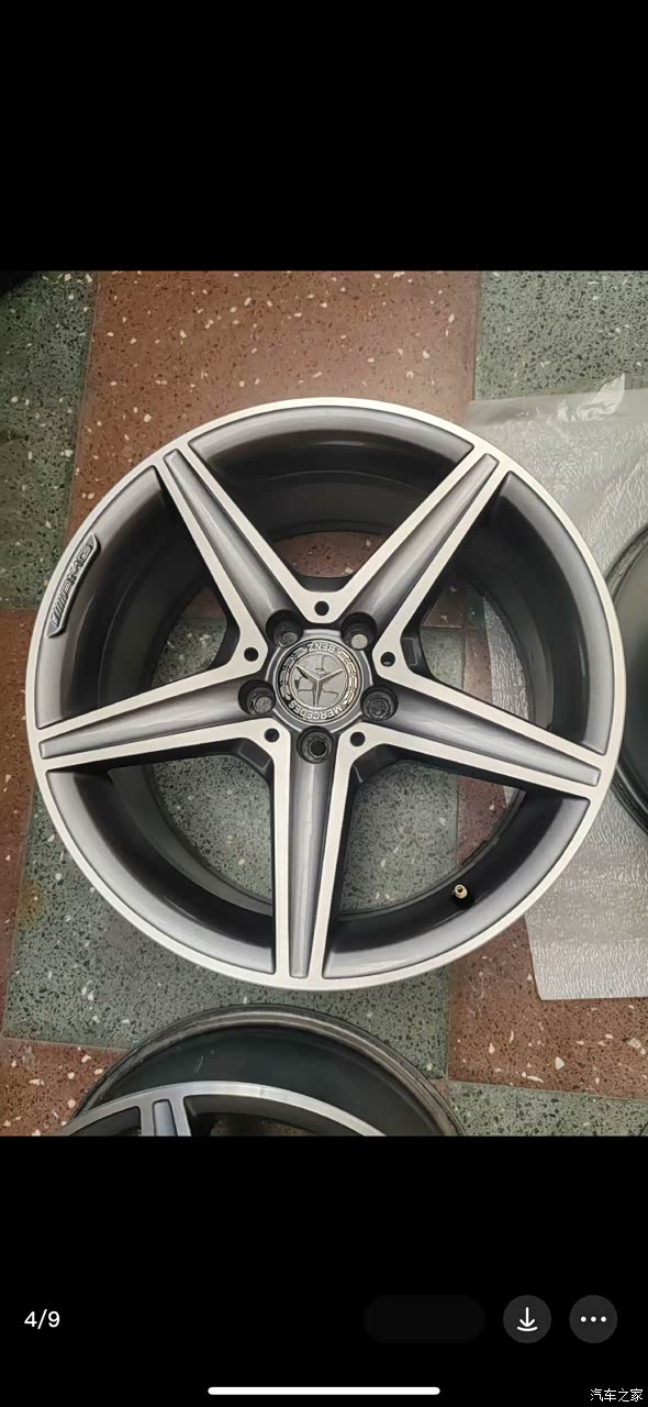 这个奔驰c五星轮毂是原厂的吗