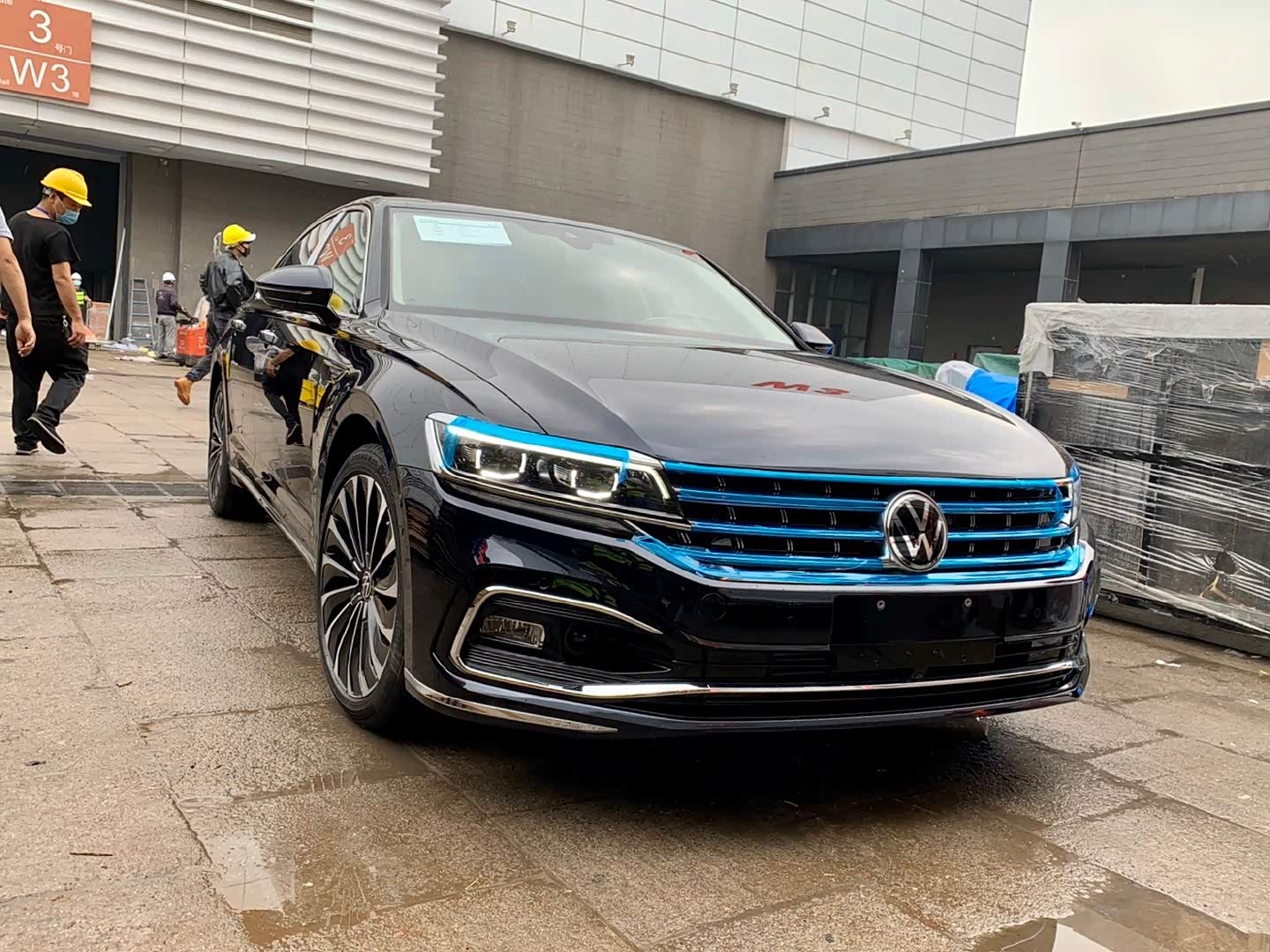 2020北京车展,新款,辉昂#前保险杠以上部位与现款保持一致