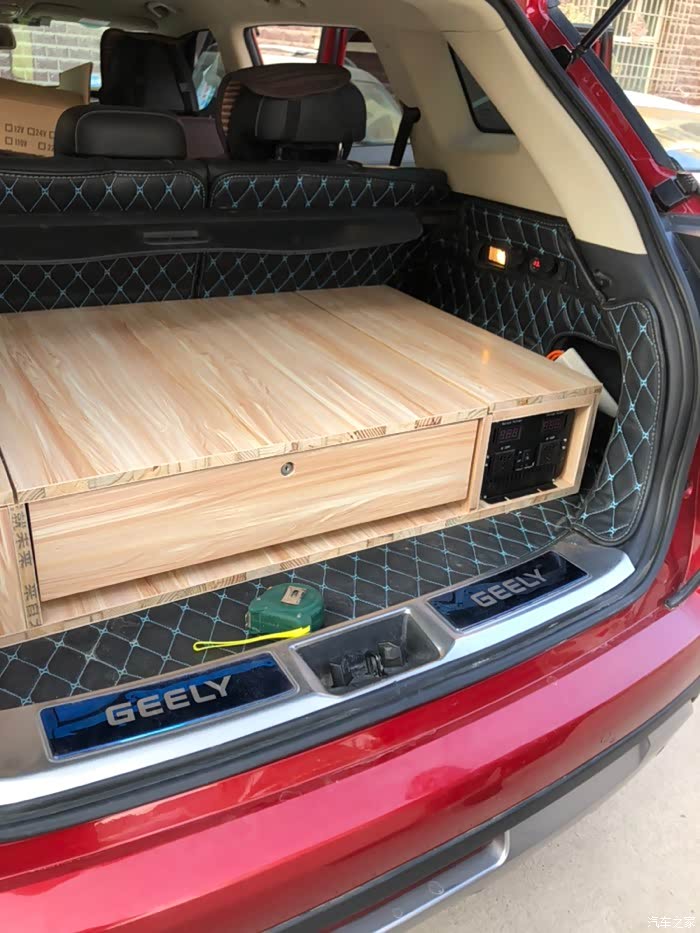 有博越改床车的吗