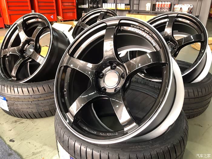 【图】全新进口advan tc4 18寸轮毂带轮胎_雷克萨斯is论坛_汽车之家