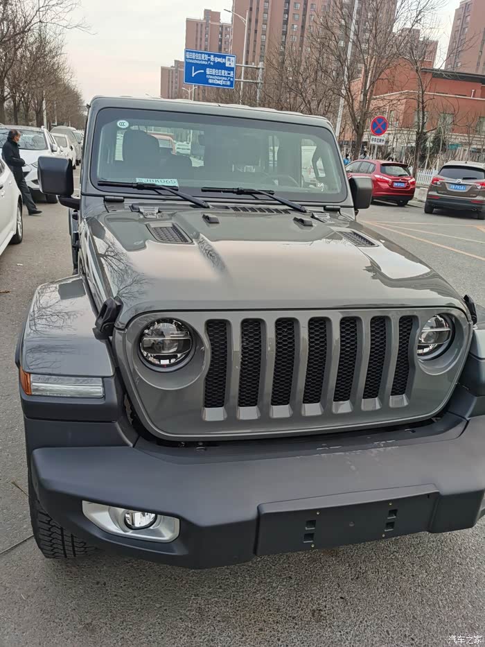 提车了银河灰牧马人