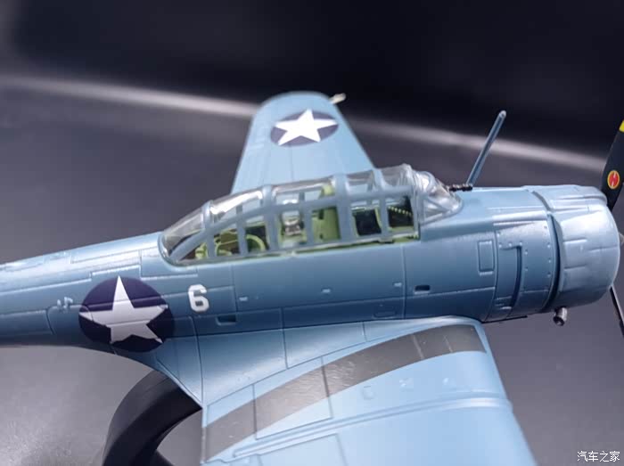 模型欣赏sbd无畏式俯冲轰炸机