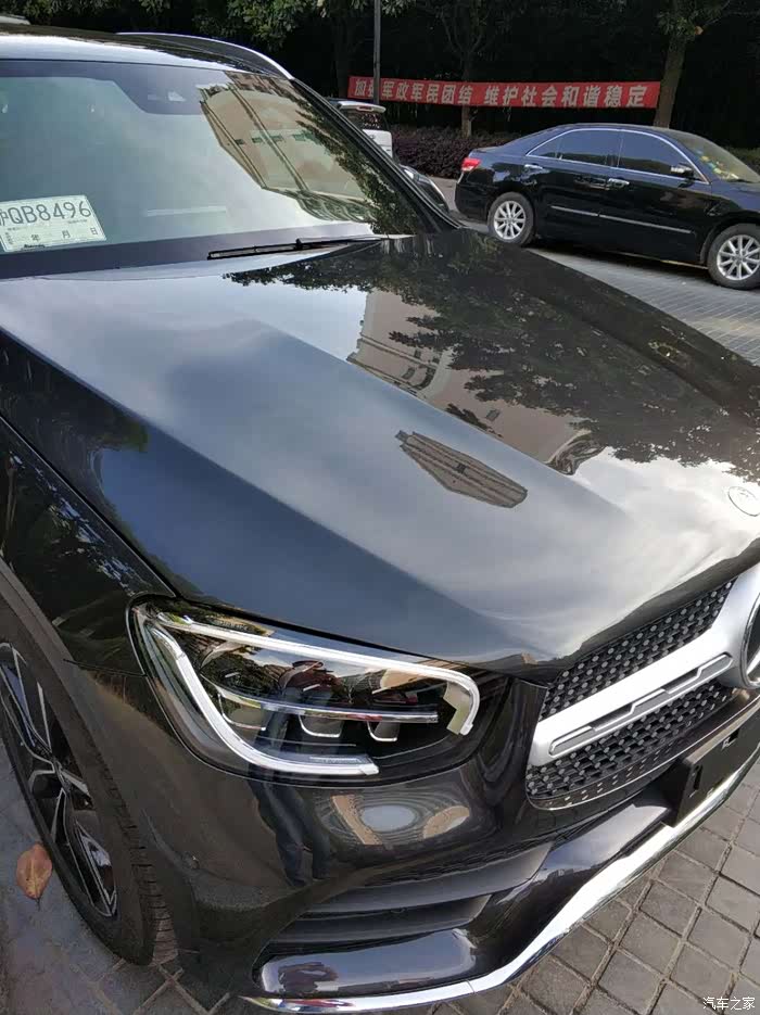 【图】提车了,坐标上海,glc300l 石墨灰_奔驰glc论坛_汽车之家论坛