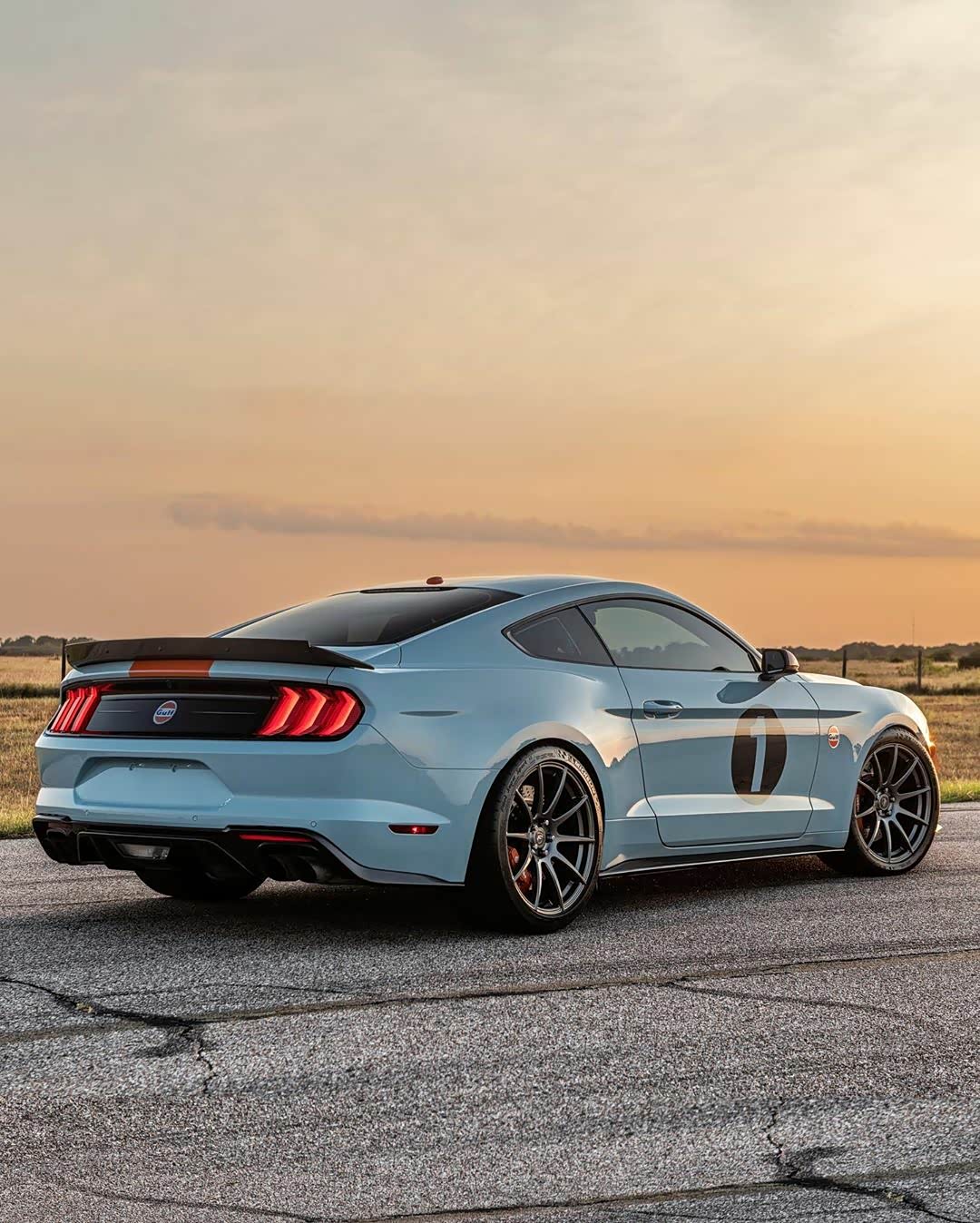 福特野马的限量版限量的配色限量的车不一样的感觉