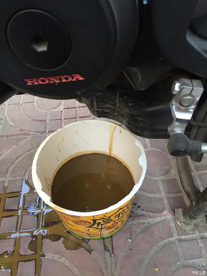 【图】cb190机油乳化?_本田摩托车论坛_汽车之家论坛