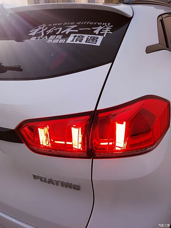 耀5扬wey最帅poating大旗杆