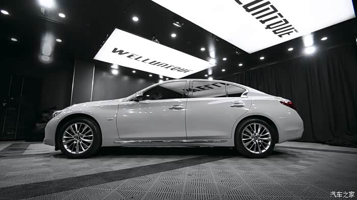 【图】灰色猎犬 | 苏州英菲尼迪q50l贴亚灰改色 赏析_英菲尼迪q50/q50