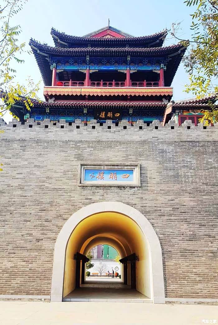 3月初打卡计划藁城市标志性建筑四明楼