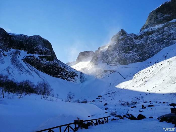 绵竹天池看雪图片