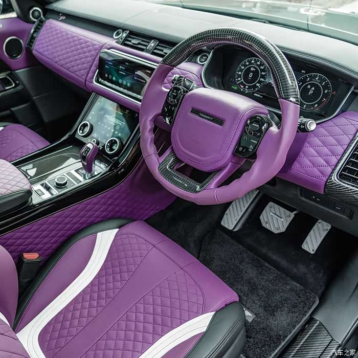 亮黑碳纤维 紫内饰,"卖碳翁"骚包之作!