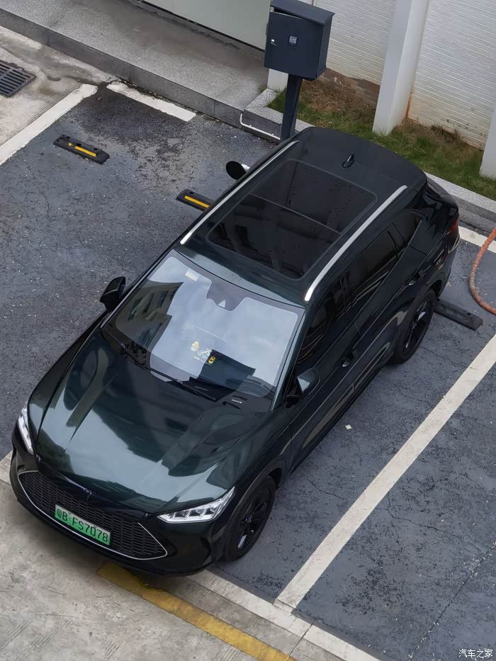 【图】宋plus dmi 旗舰110 祖母石绿改色黑化分享_宋plus新能源论坛