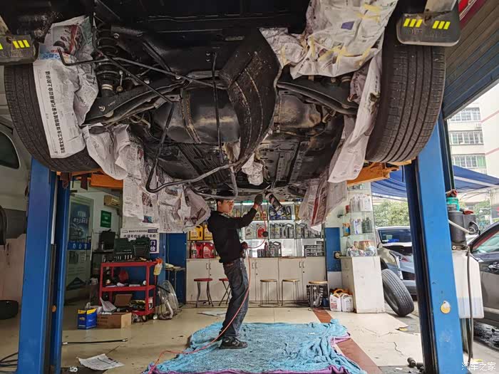 欧蓝德改装底盘装甲