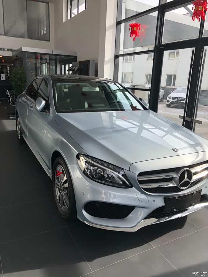 【图】钻石银提车两天_奔驰c级论坛_汽车之家论坛