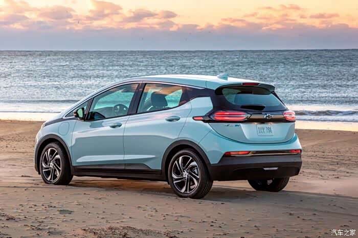 雪佛兰bolteuv新能源车型封闭式前脸稳重