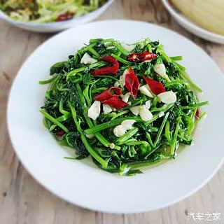 敢发就敢送清肠胃的解腻小菜清炒豌豆尖