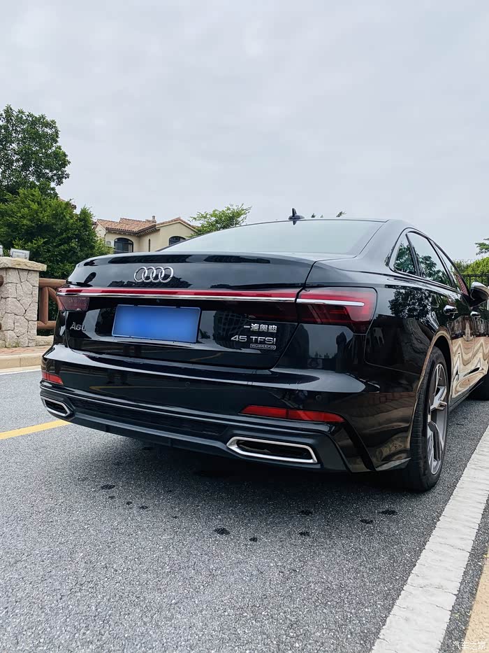 奥迪a6l贯穿式尾灯分享效果大量图片和视频申精