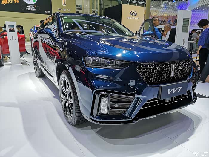 各种新款vv7闪亮登场广州车展