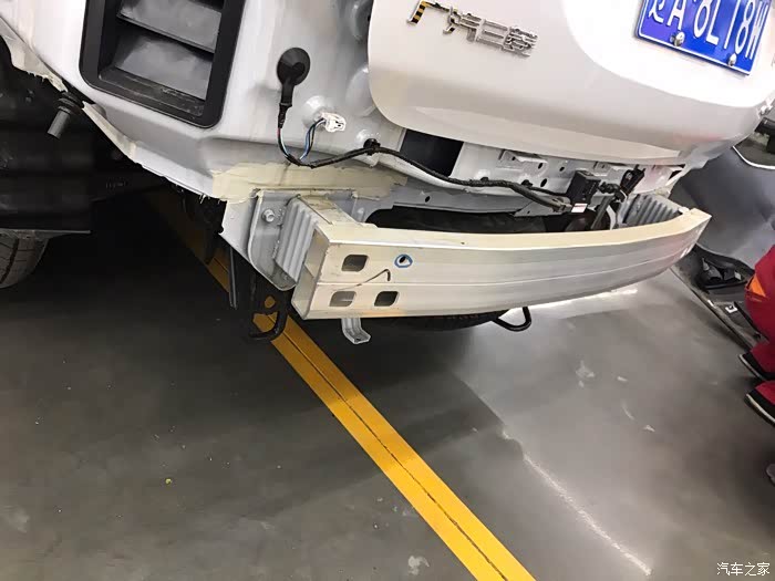 【图】国产欧蓝德后防撞梁实图_欧蓝德论坛_汽车之家论坛