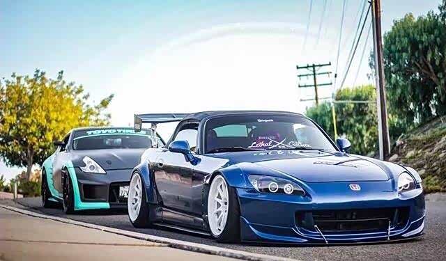 本田s2000改装宽体经典帅气