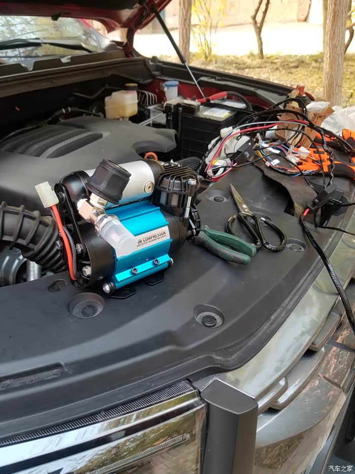 长城炮越野版安装arb气泵