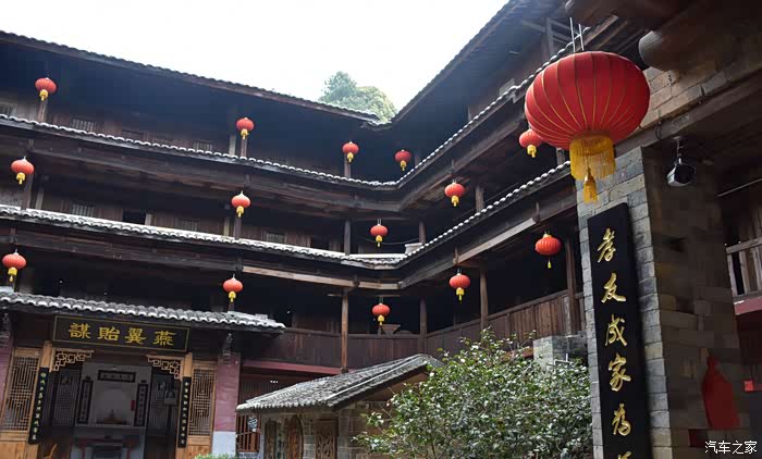 客家民族特色建筑永定的筒子楼和胡巴一起逛逛