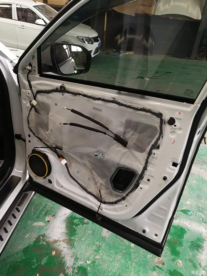 【图】75车门内壁止震板严重生锈,强烈建议厂家提出召回_长安cs75论坛