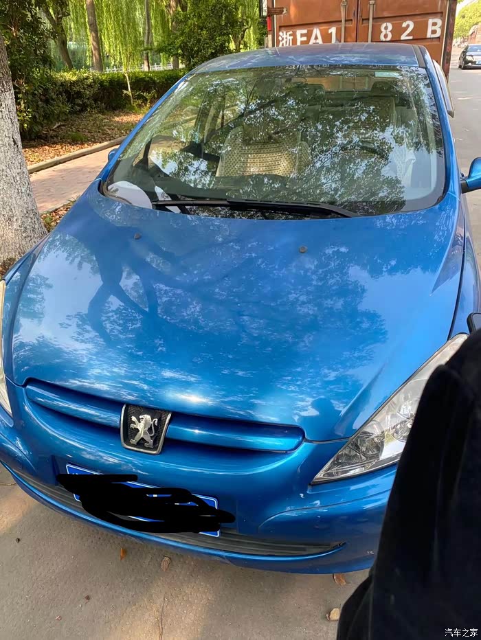 2022419日入手06年蓝色标致16手动307整备中51整备好啦