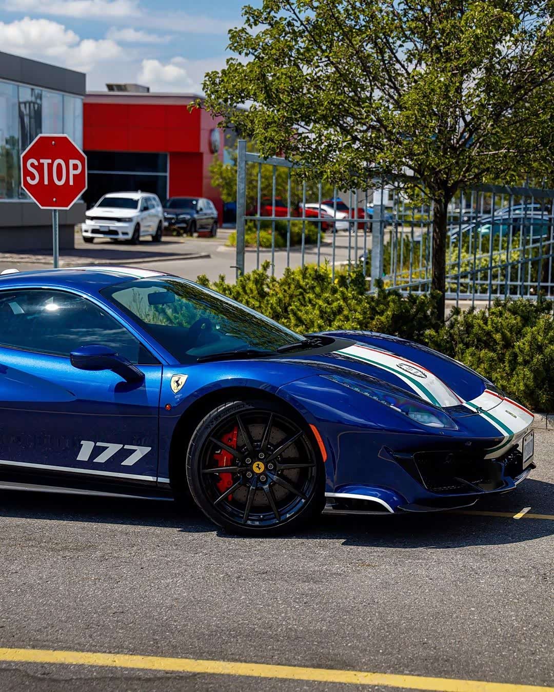 一台特别的法拉利488 pista,法拉利选装三大件是那几件