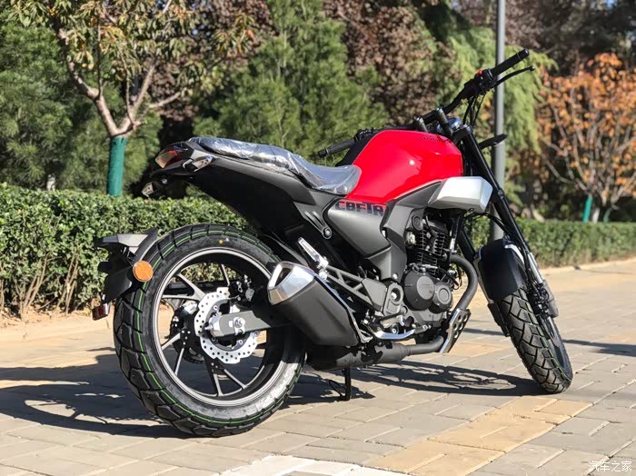 新时代复古新大洲本田190tr济南到店实拍